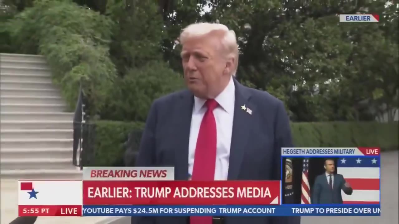 Trump: Ill meet military leaders and fire anyone I dont like right on the spot.