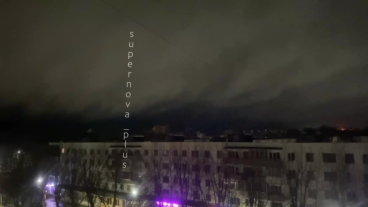 The moment of strike on Akron π₯π₯