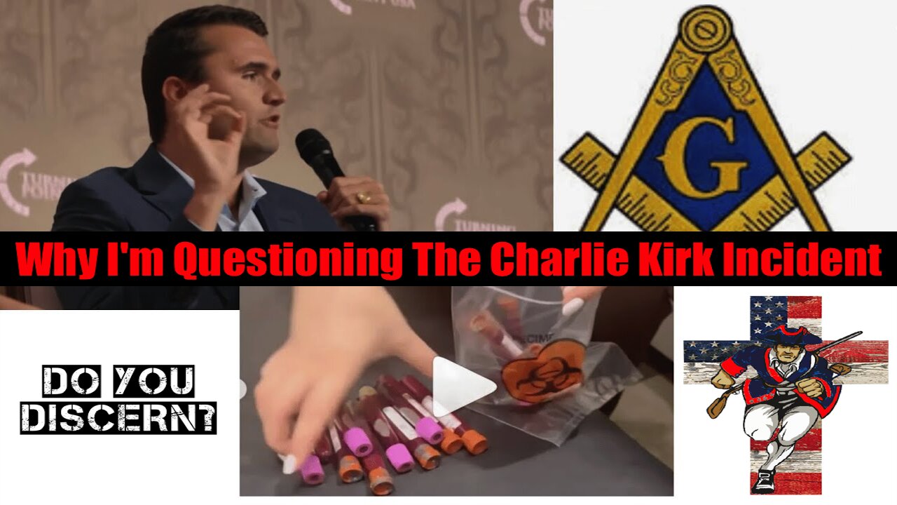 Why Im Questioning the Charlie Kirk Incident