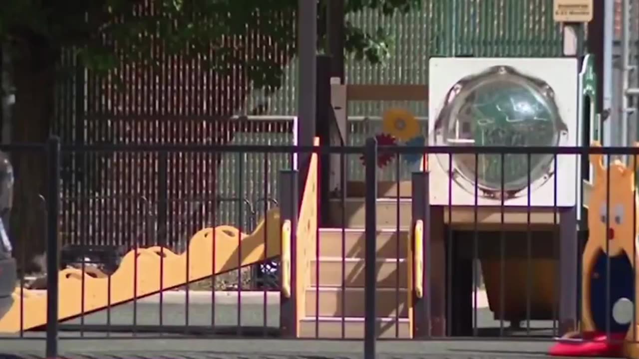 strapped to chairs at a child care center in Chicago
