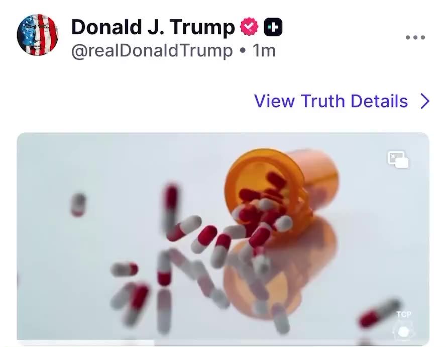 💥President Trump posted this video about CBD‼️