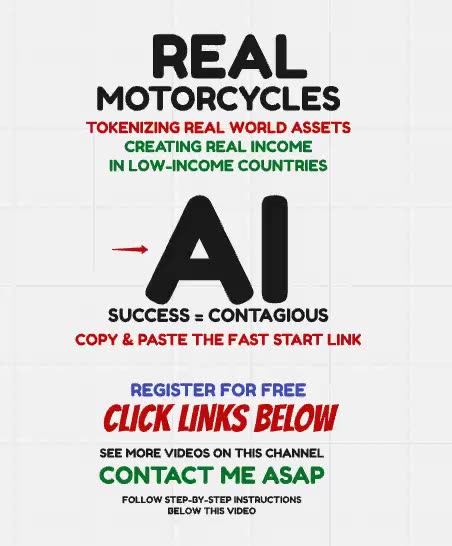 DIGITAL HOLDING - TOKENIZING MOTORCYCLES FRANCHISE NOW AVAILABLE - TOP TEAM ROB BUSER