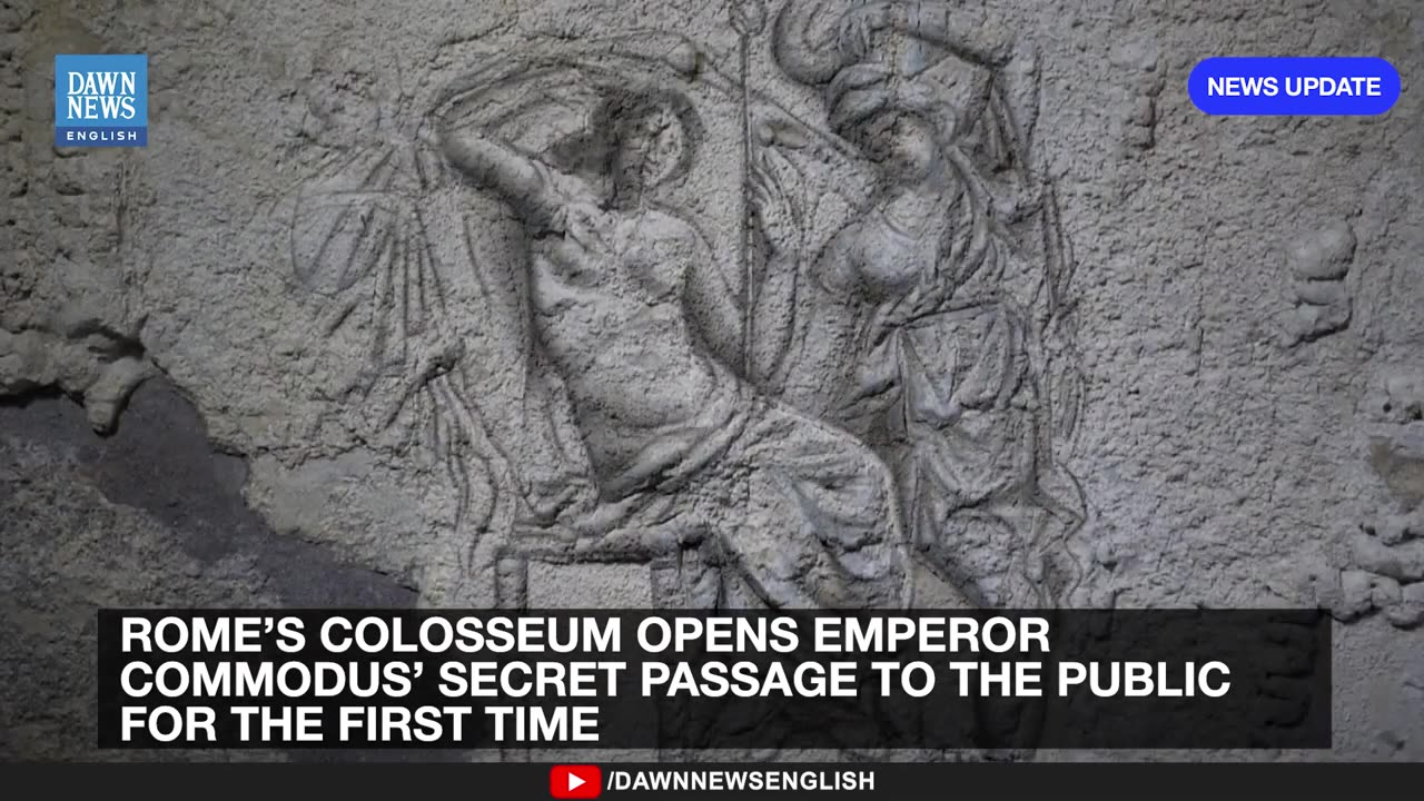 Secret Imperial Passage Opens in Romes Colosseum After 2,000 Years