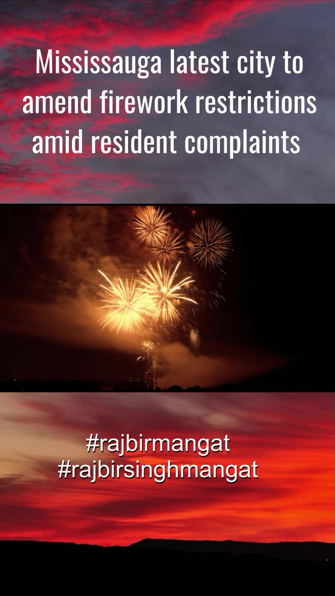 Mississauga latest city to amend firework restrictions amid resident complaints