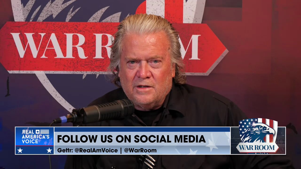 BANNON: The Federal Government Is Finally Standing Up Its Full Apparatus To Go After The Marxists, Jihadists, And Radical Revolutionaries That Opened The Floodgates For 12–20 Million Illegal Aliens To Enter Our Country