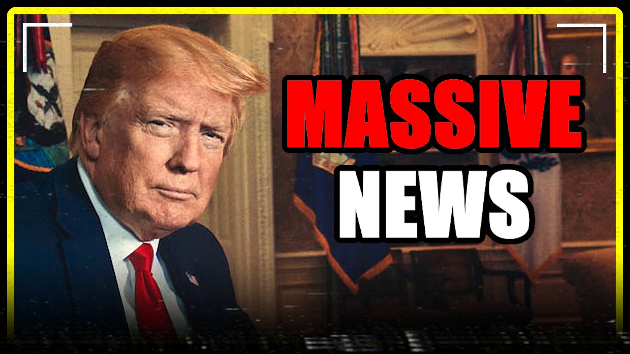 Trump's EMERGENCY ANNOUNCEMENT.