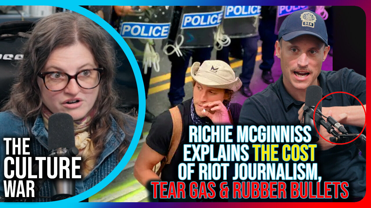 Richie McGinniss Explains The Cost of Riot Journalism, Tear Gas, Rubber Bullets & Pepper Balls