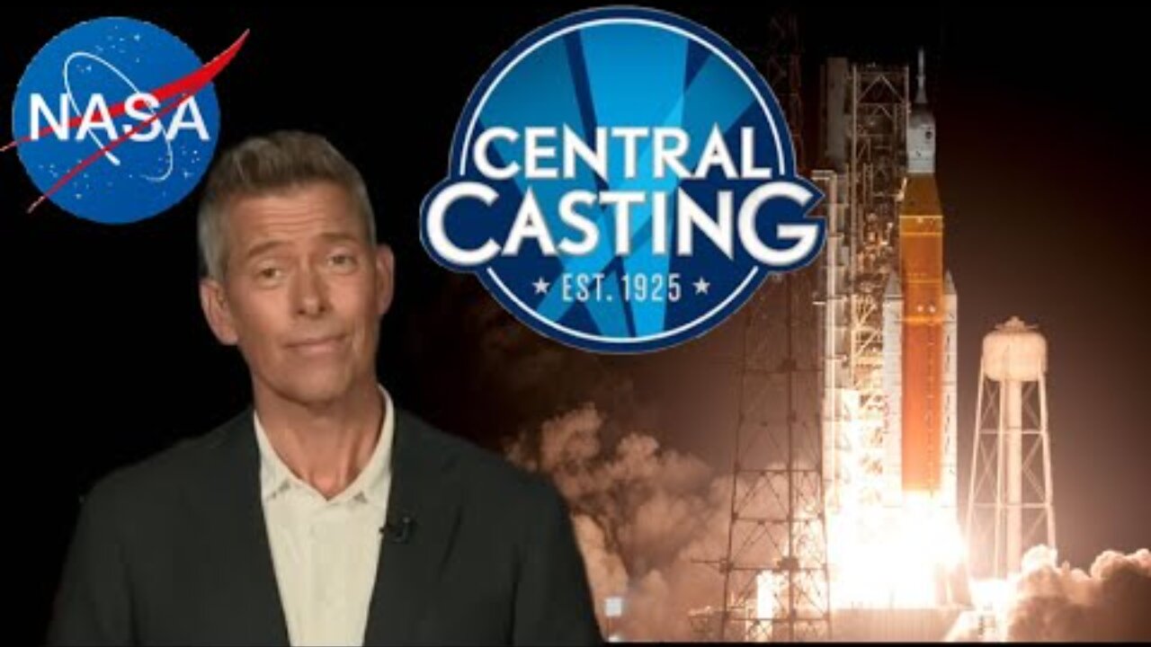 What did he just say? Central Casting Space is FAKE - Earth is FLAT!