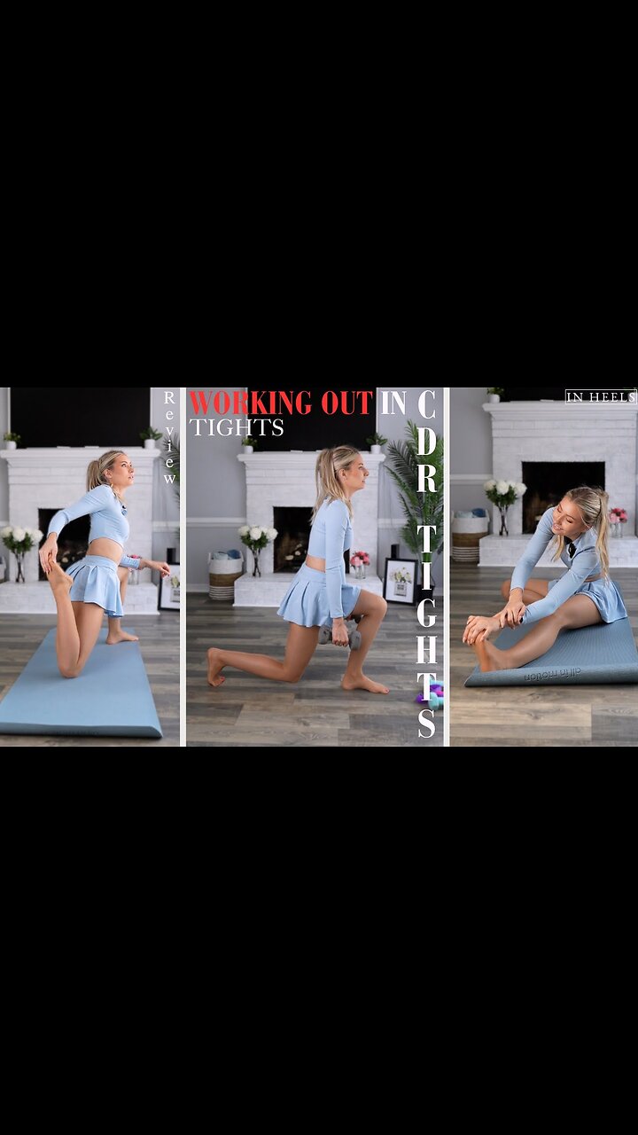 Emma Sirus: Breezy CDRs Pantyhose Review & Fitness Workout Test | KYZ HUB