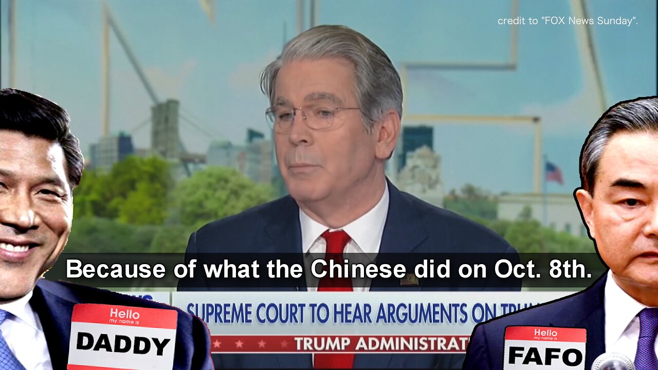 Scott Bessent: China has us by the short & curlies!