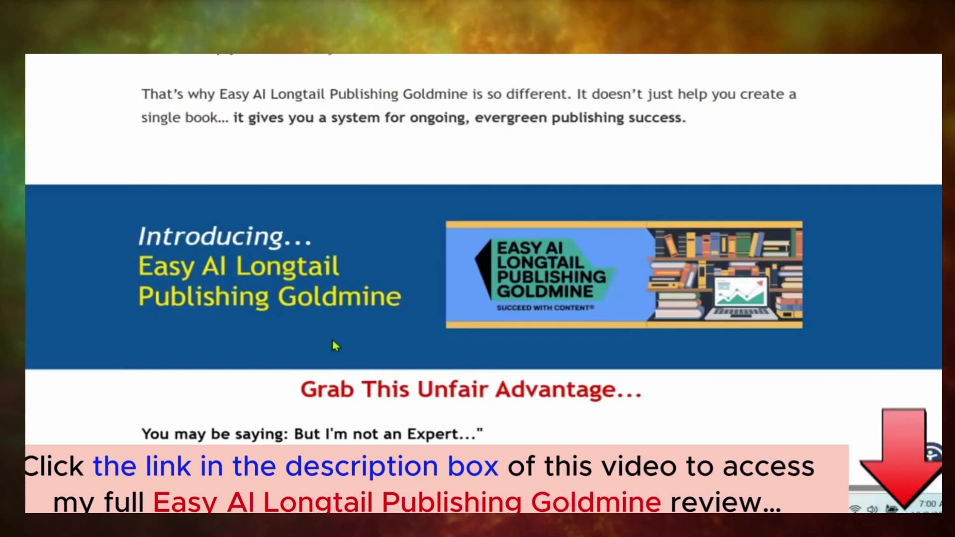 Easy AI Longtail Publishing Goldmine Review โ Publish Profitable Nonfiction in 30 Days