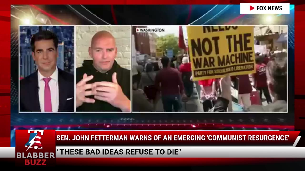 Sen. John Fetterman Warns Of An Emerging 'Communist Resurgence'