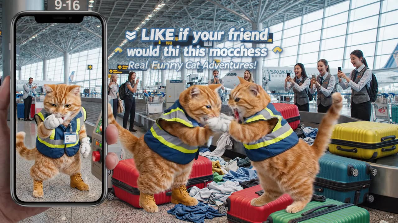 🤣 Funny Cats Causing Total Chaos! Viral AI Pet Videos You Cant Stop Watching