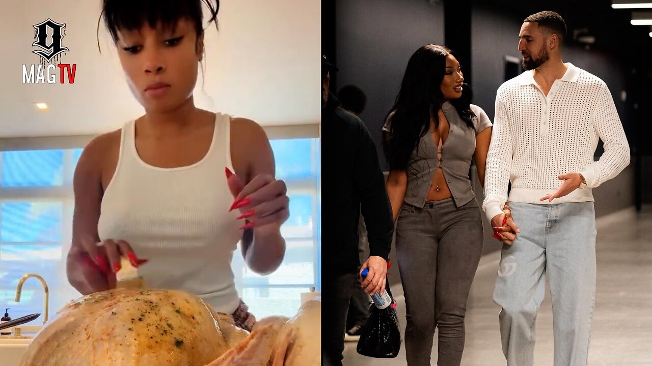 Klay Thompson & Megan Thee Stallion Are Inseperable After She Cooked For The Holidays! ๐