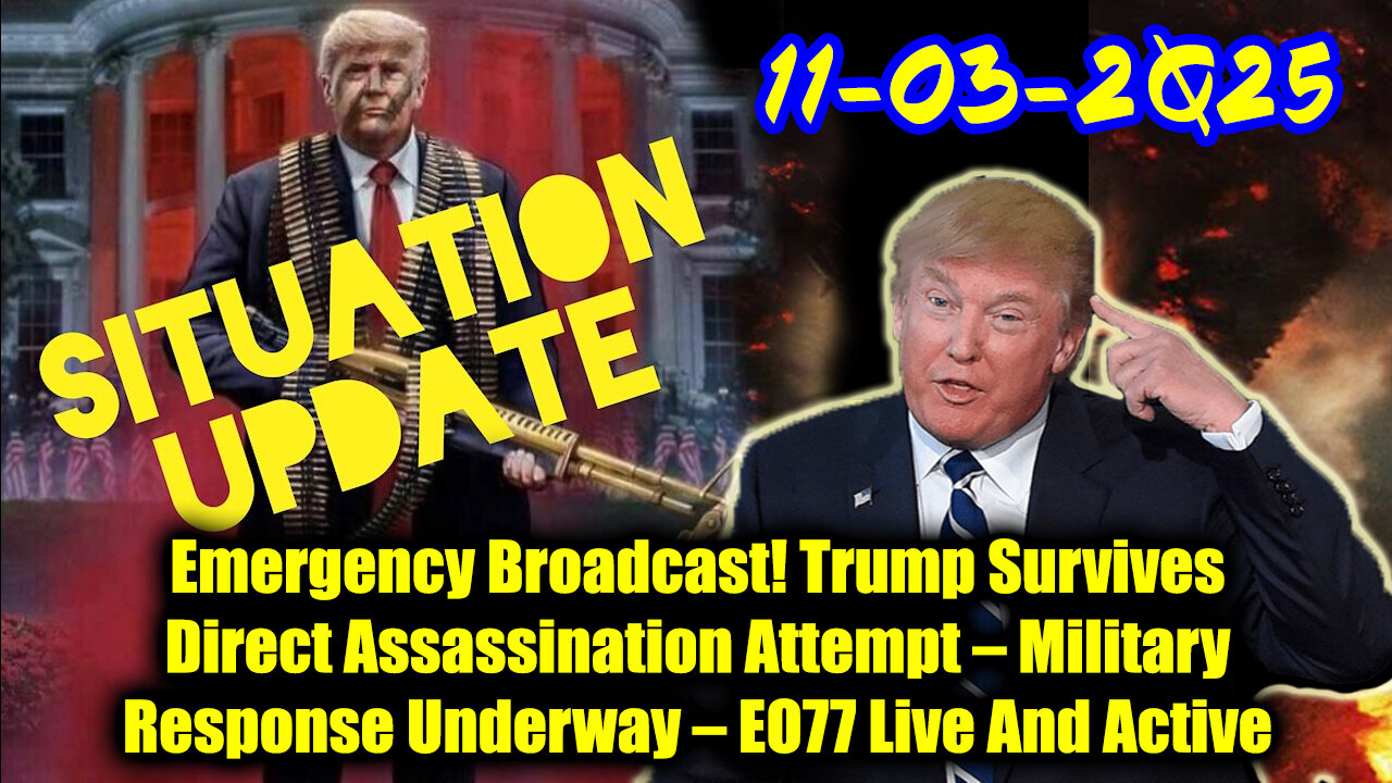 Situation Update 11.3.25 - Trumps Executive Orders, GITMO Update; Trumps Global Military Alliance