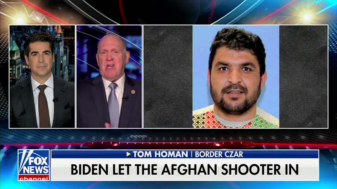 Tom Homan Goes Off on Afghan Illegals and the Biden Regime That Brought Them Here