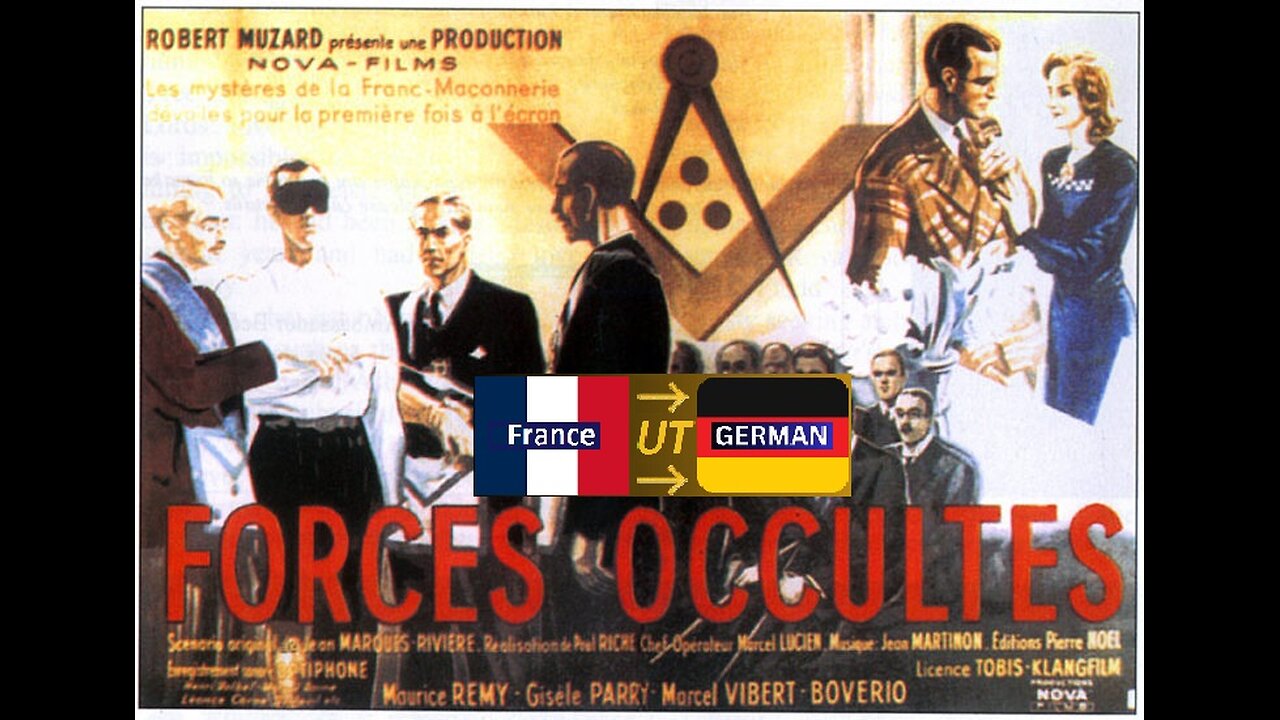 🇫🇷UT🇩🇪 Forces Occultes – Okkulte Kräfte [„Dunkle Mächte”] (1943) fraUTdeu