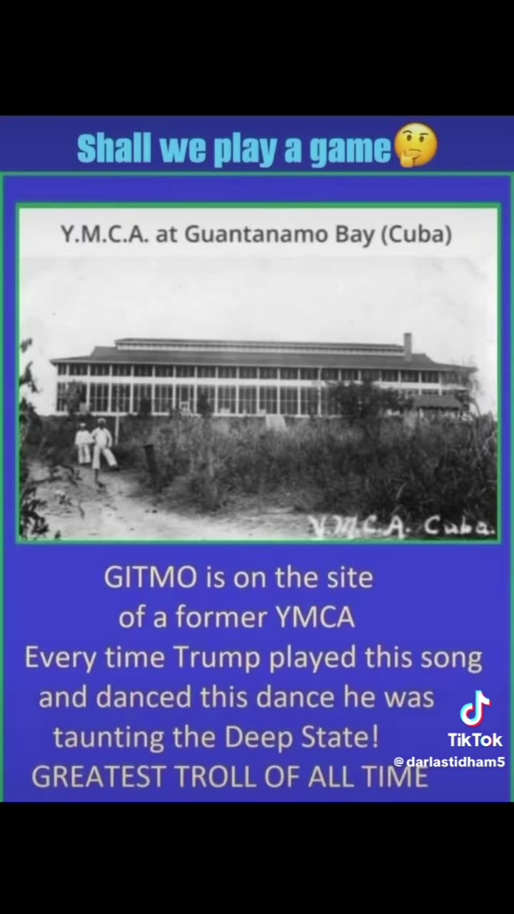 President Trump - Why Does He Always Play YMCA?
