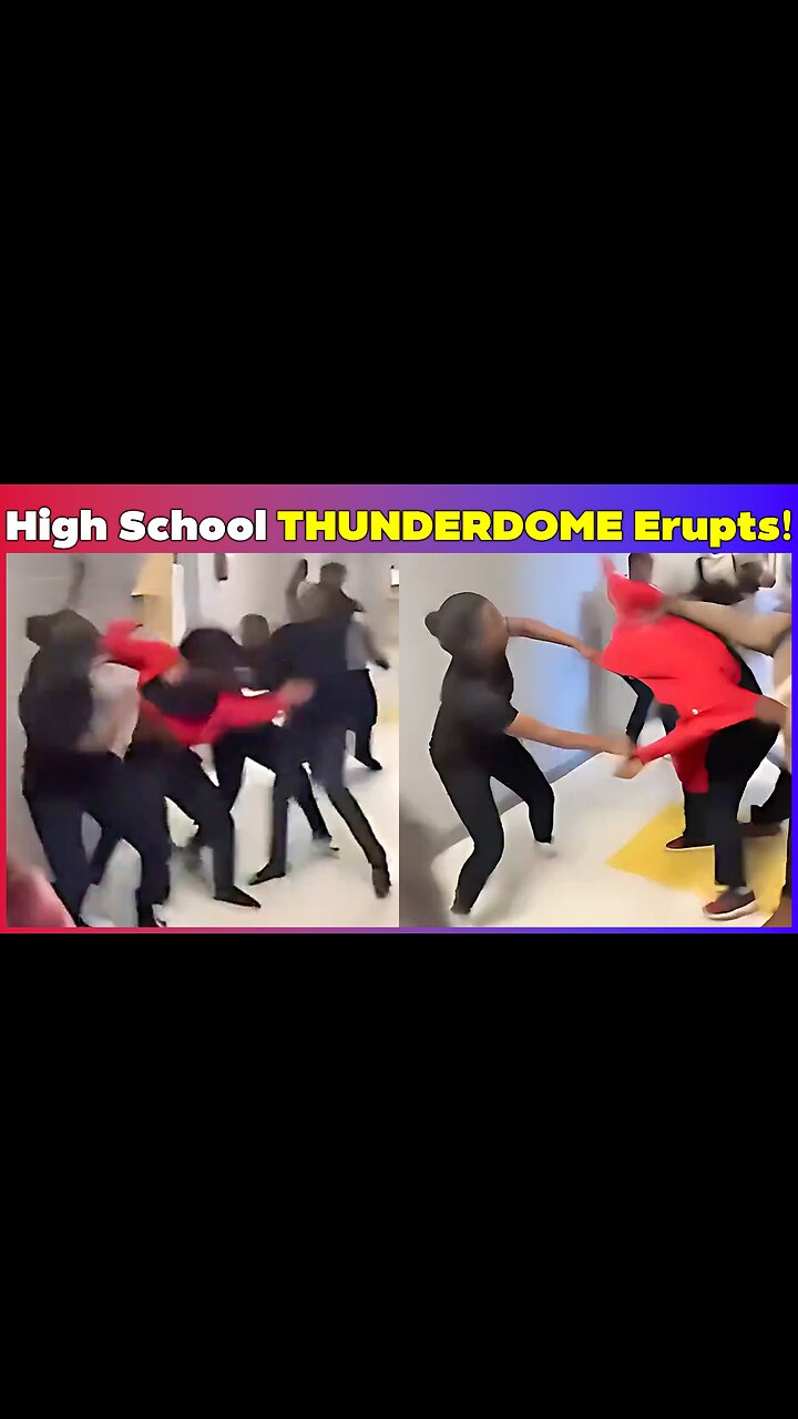 High School Goes FULL THUNDERDOME: New Brunswick Brawl Proves Trump Was Right!