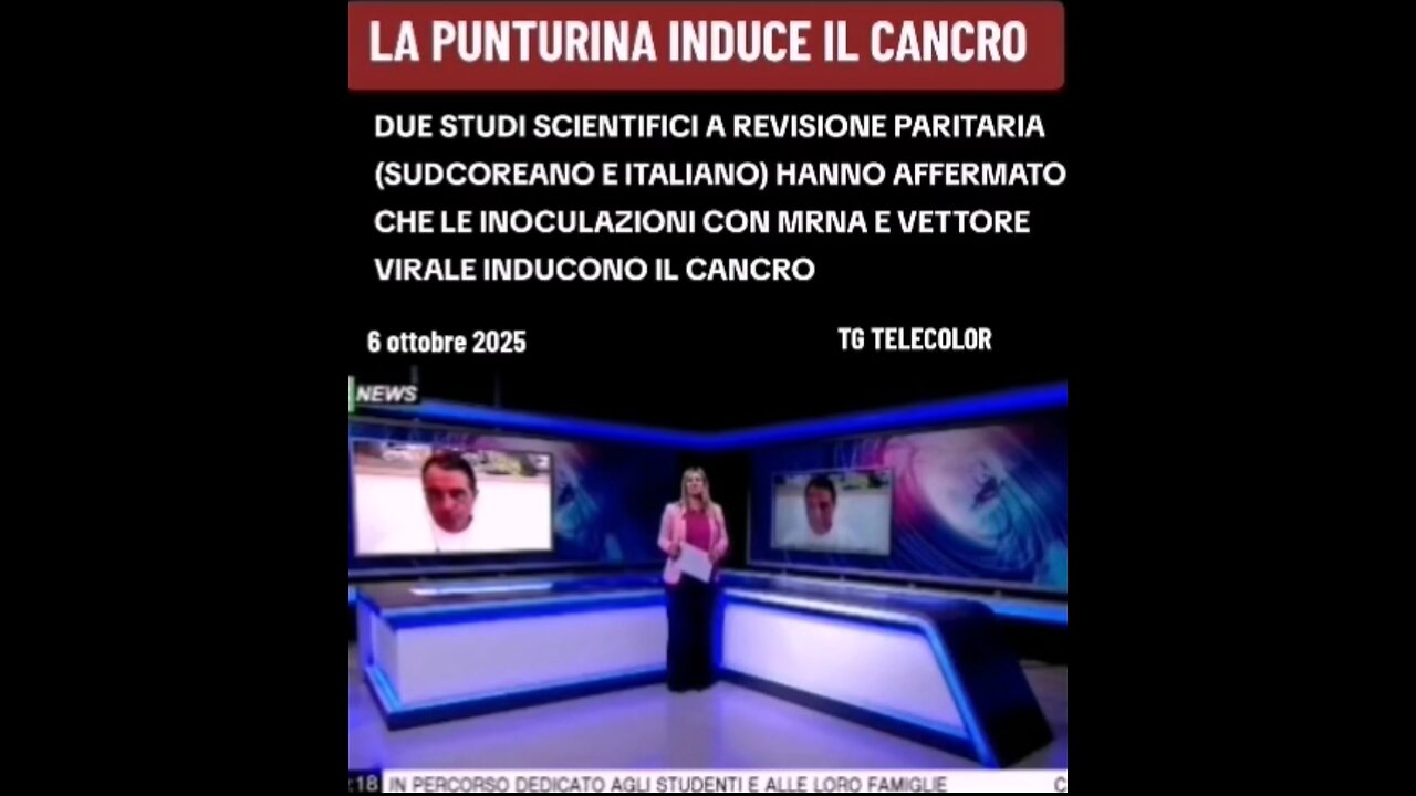 PUNTURINA ASSASSINA: DUE STUDI SCIENTIFICI A REVISIONE PARITARIA (SUDCOREANO E ITALIANO) HANNO AFFERMATO CHE LE INOCULAZIONI CON MRNA E VETTORE VIRALE INDUCONO IL CANCRO 6/10/2025