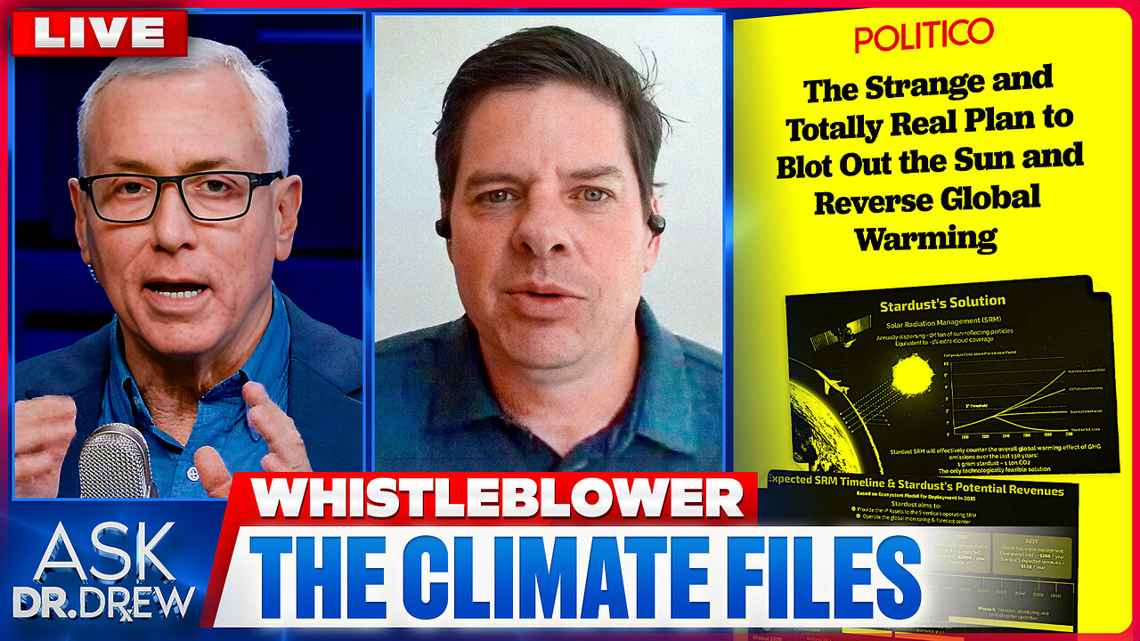NOAA Scientist Whistleblower: US-Israeli Startup Plans Spray of Sunlight-Blocking Particles For Geoengineering w/ Justin Mabie & Jay Beeber – Ask Dr. Drew