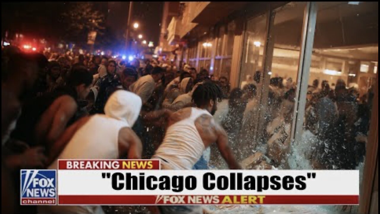 Illegals ‘Wipe Out’ Downtown Chicago… as Mayor’s Sanctuary Scheme COLLAPSES