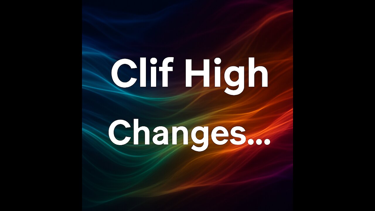 P2 💬 Clif High / Changes... 🔮