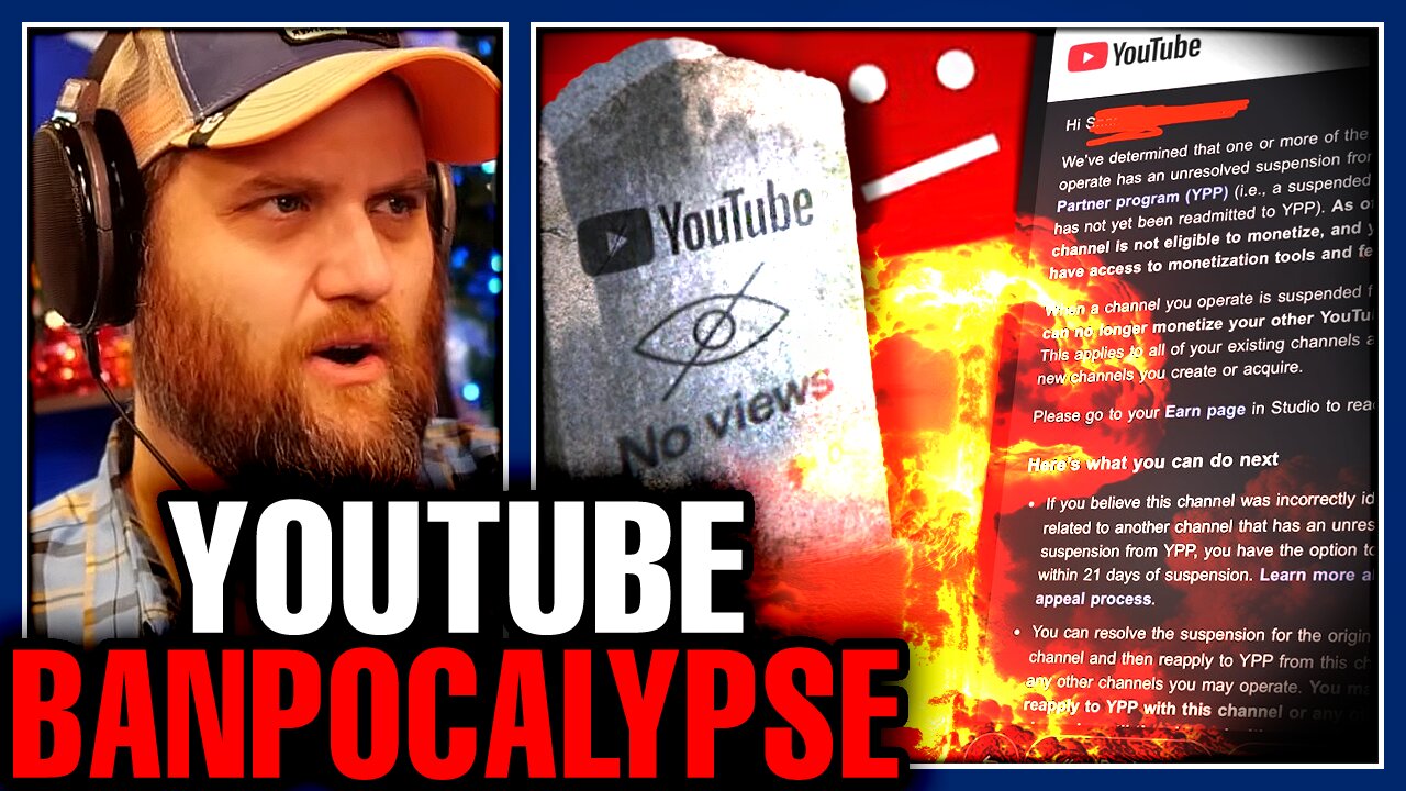 Youtube Just BANNED 21 Million Channels In A Month & Its Getting Much Worse! AI Moderation Is Bad