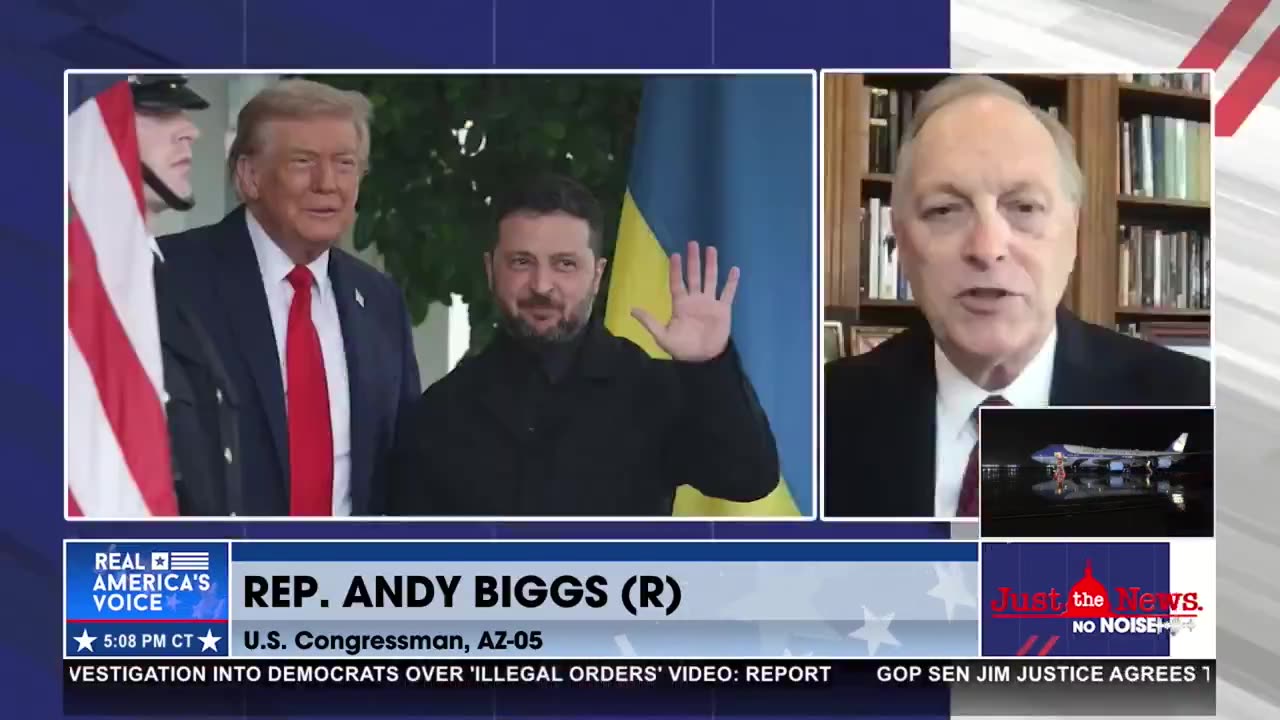 Rep. Andy Biggs applauds Trumps headway in Russia Ukraine war