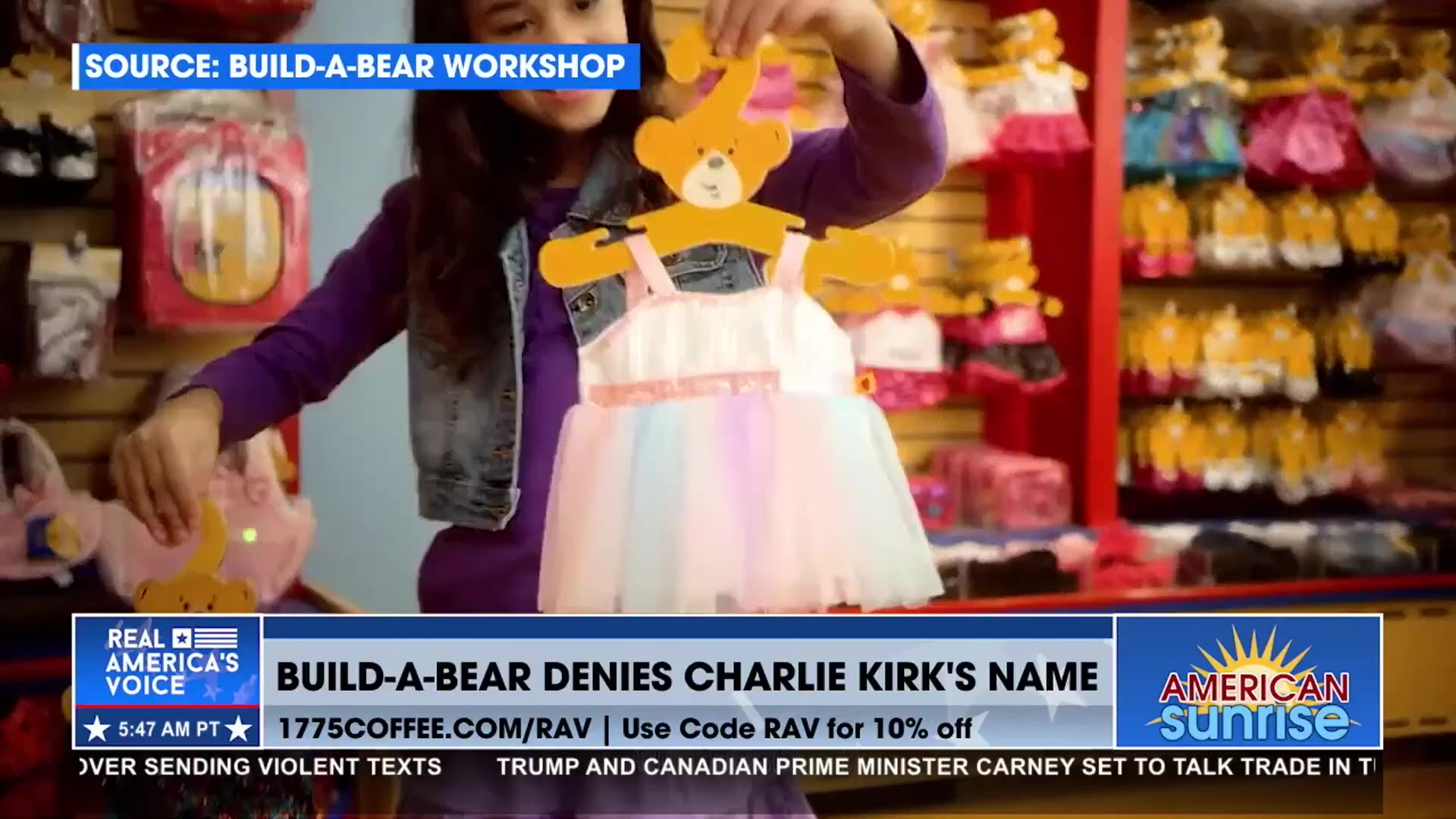 BUILD-A-BEAR DENIES TEENS REQUEST