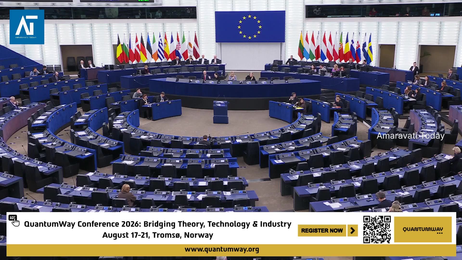 EUs New Peace Push for Ukraine: Inside Heated EP Plenary Debate | Europe Politics | Amaravati Today