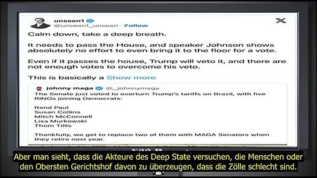 Trump nutzt den Shutdown für die Zwischenwahlen - Trump durchtrennt die Fäden des Deep State