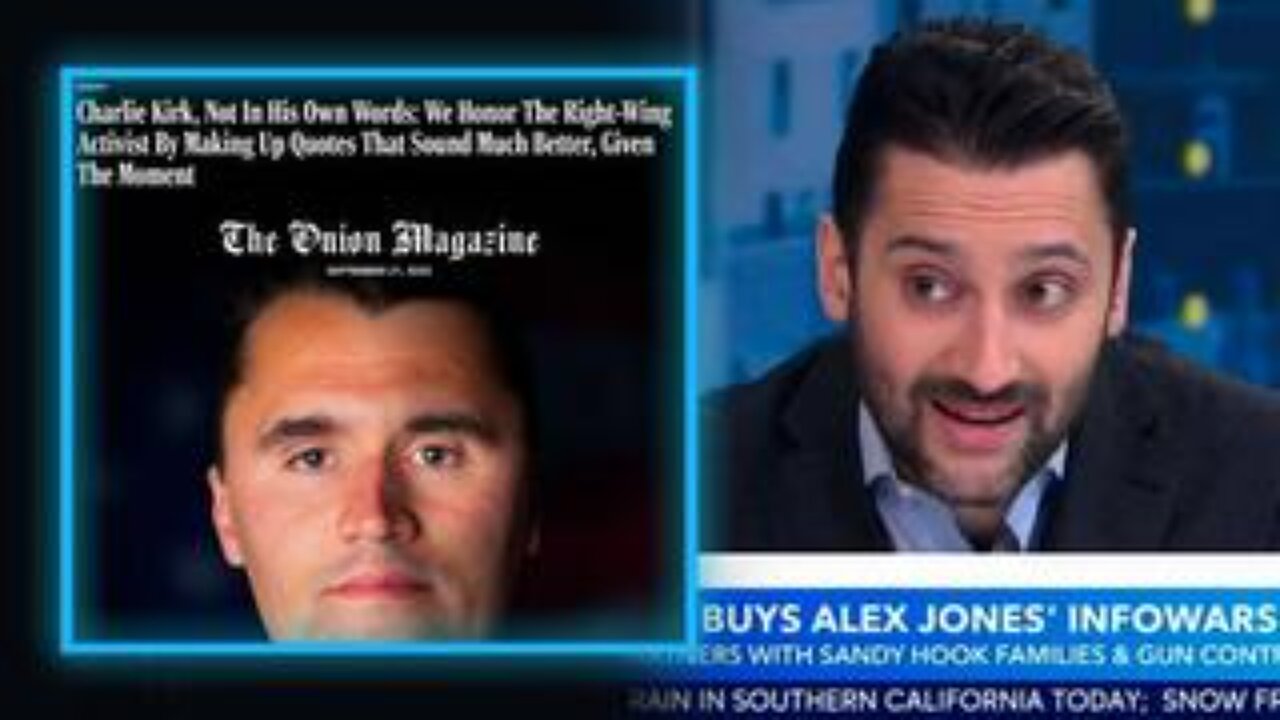 The Onion Plans To Steal Charlie Kirks Identity, Post Fake Quotes On Hijacked INFOWARS!!!