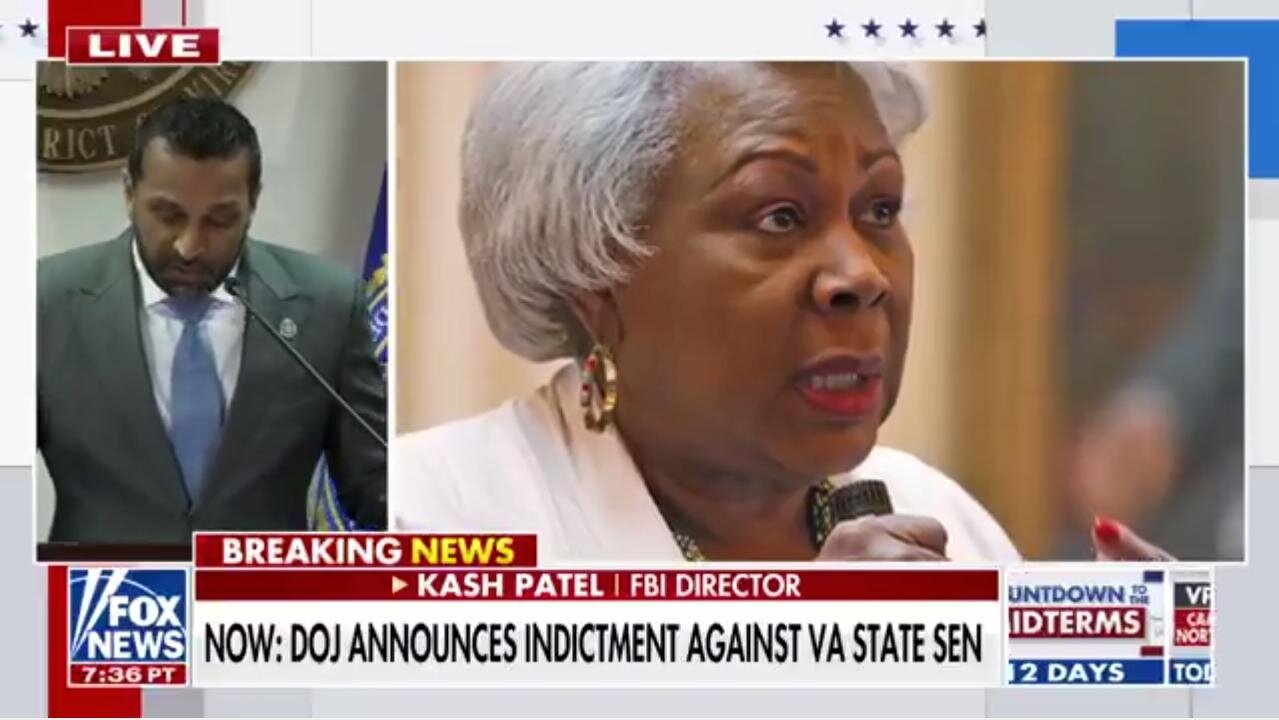 Kash Patel SLAMS VA Sen. Louise Lucas Over Alleged Drug Trafficking & Corruption