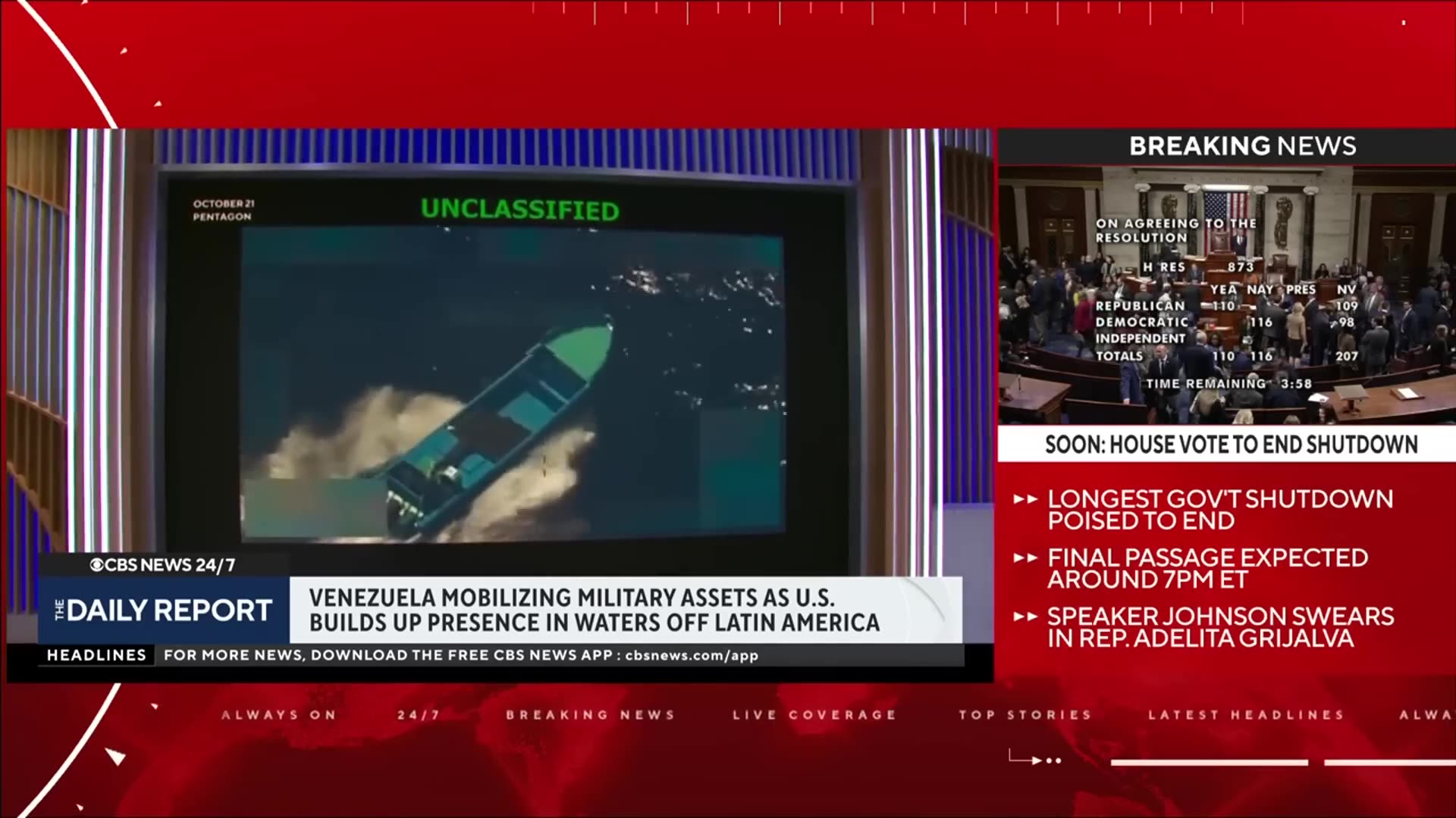 [2025-11-12] Venezuela mobilizing military assets as U.S. builds up military presence