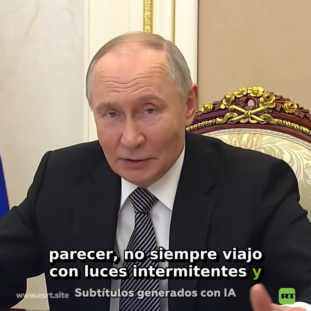Putin revela que se mueve de incógnito por Moscú