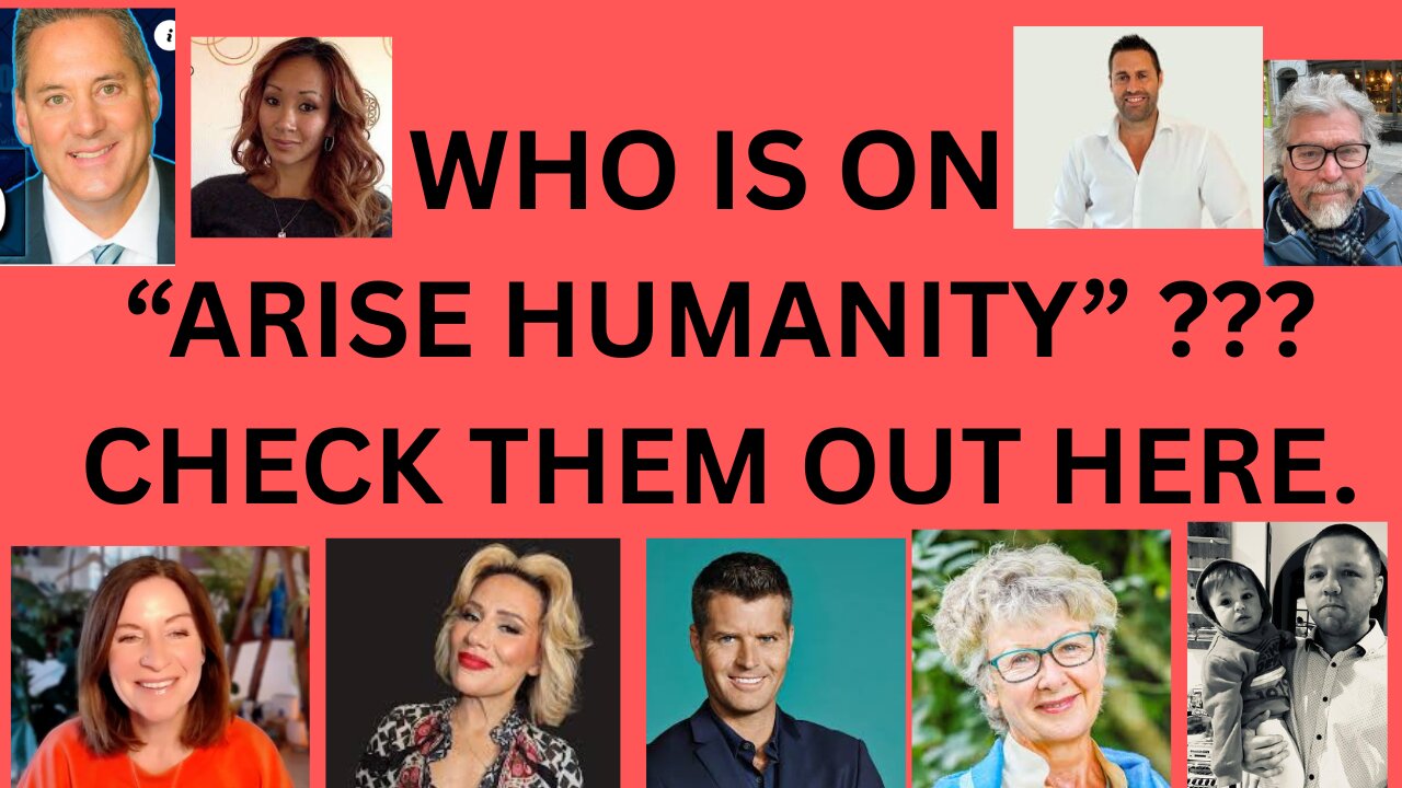 WHO HAS BEEN ON ARISE HUMANITY & SOUL FAMILY -CHECK SOME OF THEM OUT HERE!