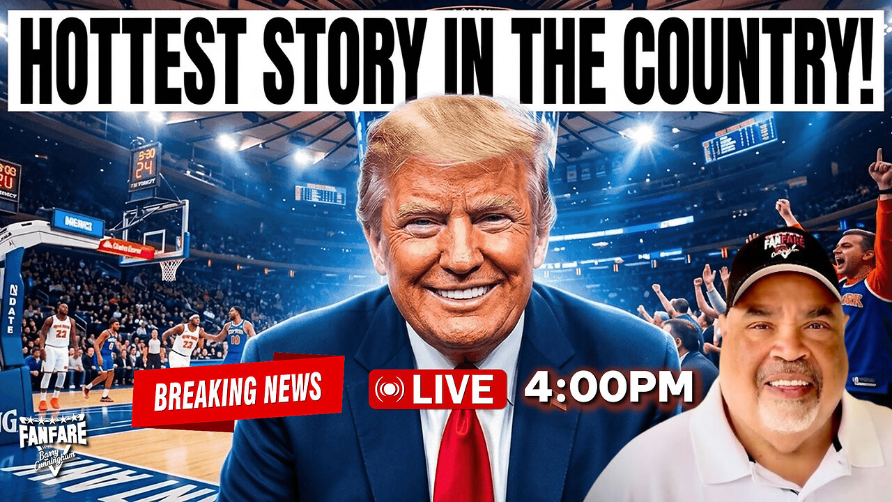 The BIGGEST Story In America Is President Trump Attending The New York Knicks Game! | More News!