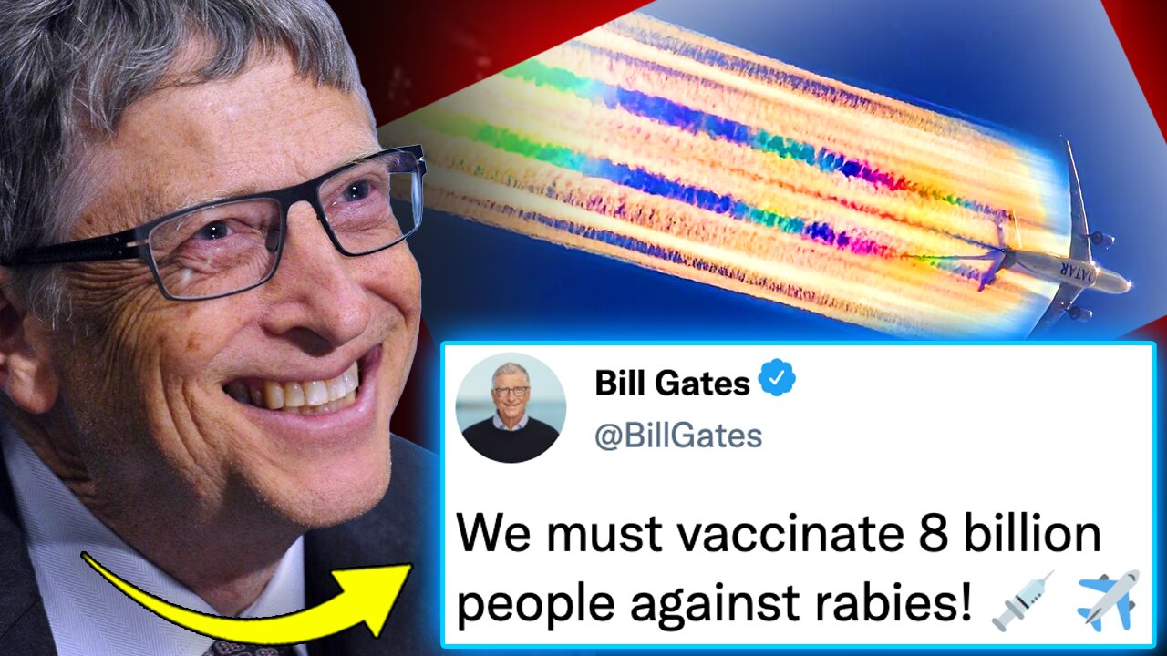 Bill Gates Caught Carpet Bombing Americans With Lab-Made Frankenstein Rabies Virus