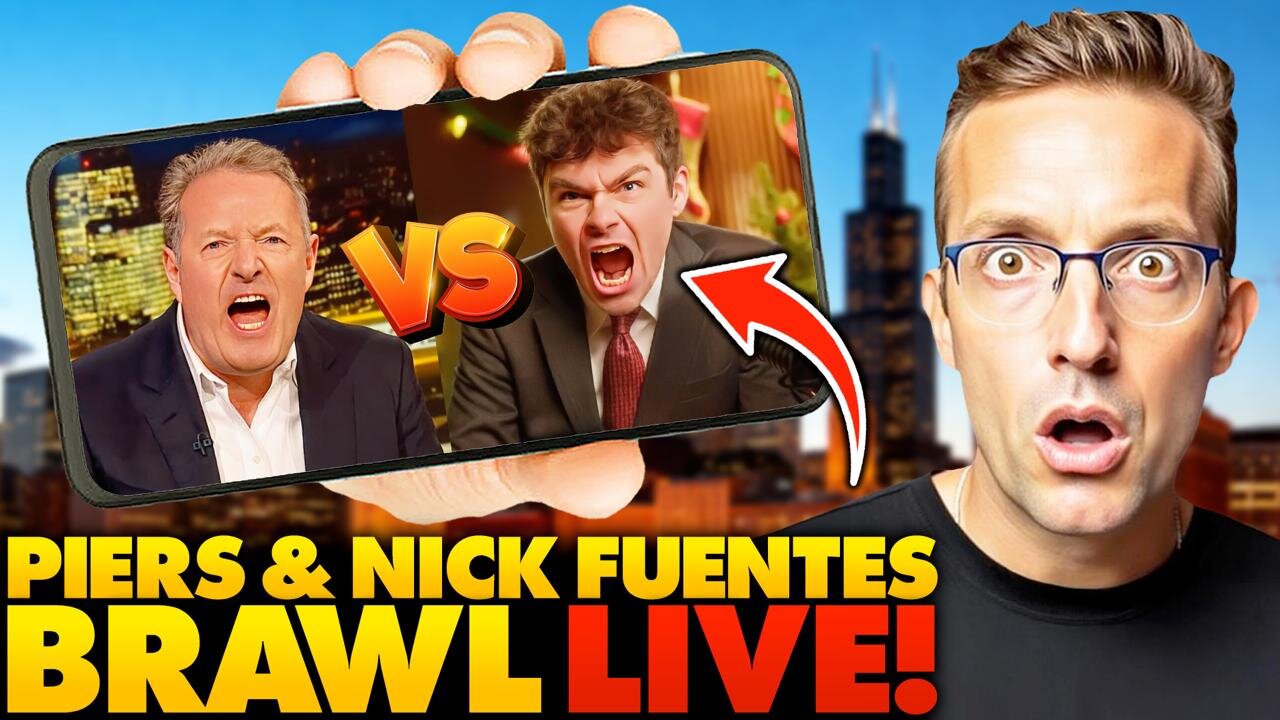 Nick Fuentes LIVE Piers Morgan Interview BREAKS YouTube, Piers Left in SHOCK: ‘Funniest Show Ever’🤣