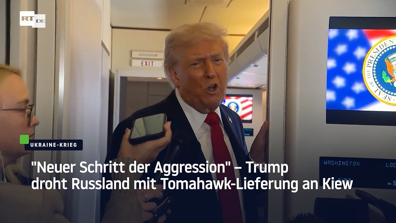 Neuer Schritt der Aggression – Trump droht Russland mit Tomahawk-Lieferung an Kiew