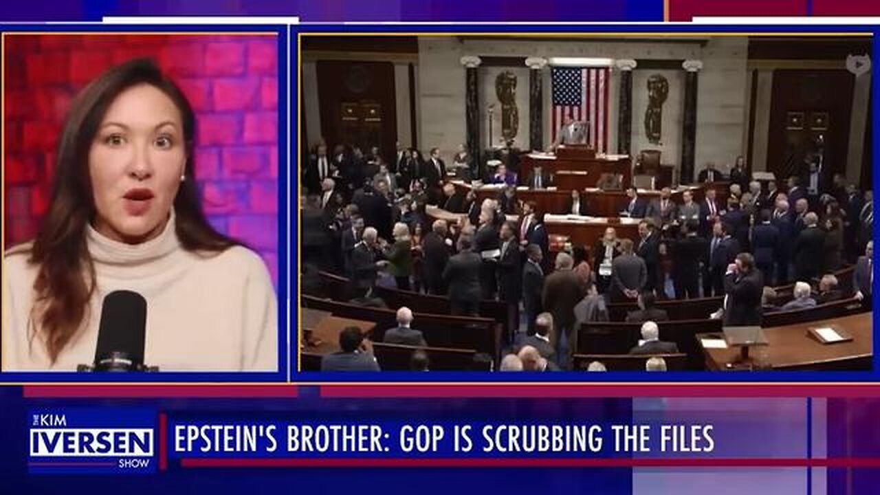 Epsteins Brother says GOP Is SCRUBBING Files Of Names - Kim Iversen