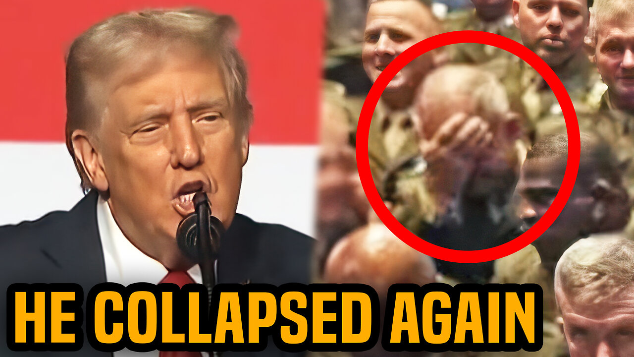 Trump suffers public brain rot, generals STUNNED