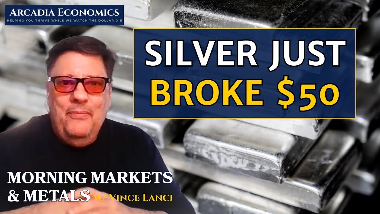 Silver Breaks $50 (& $51 Too) As Londons Getting Squeezed!