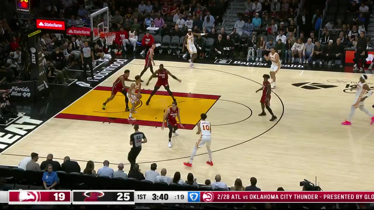 Atlanta Hawks - Caris and Georges knock down a triple each ๐ฆ๐ฆ