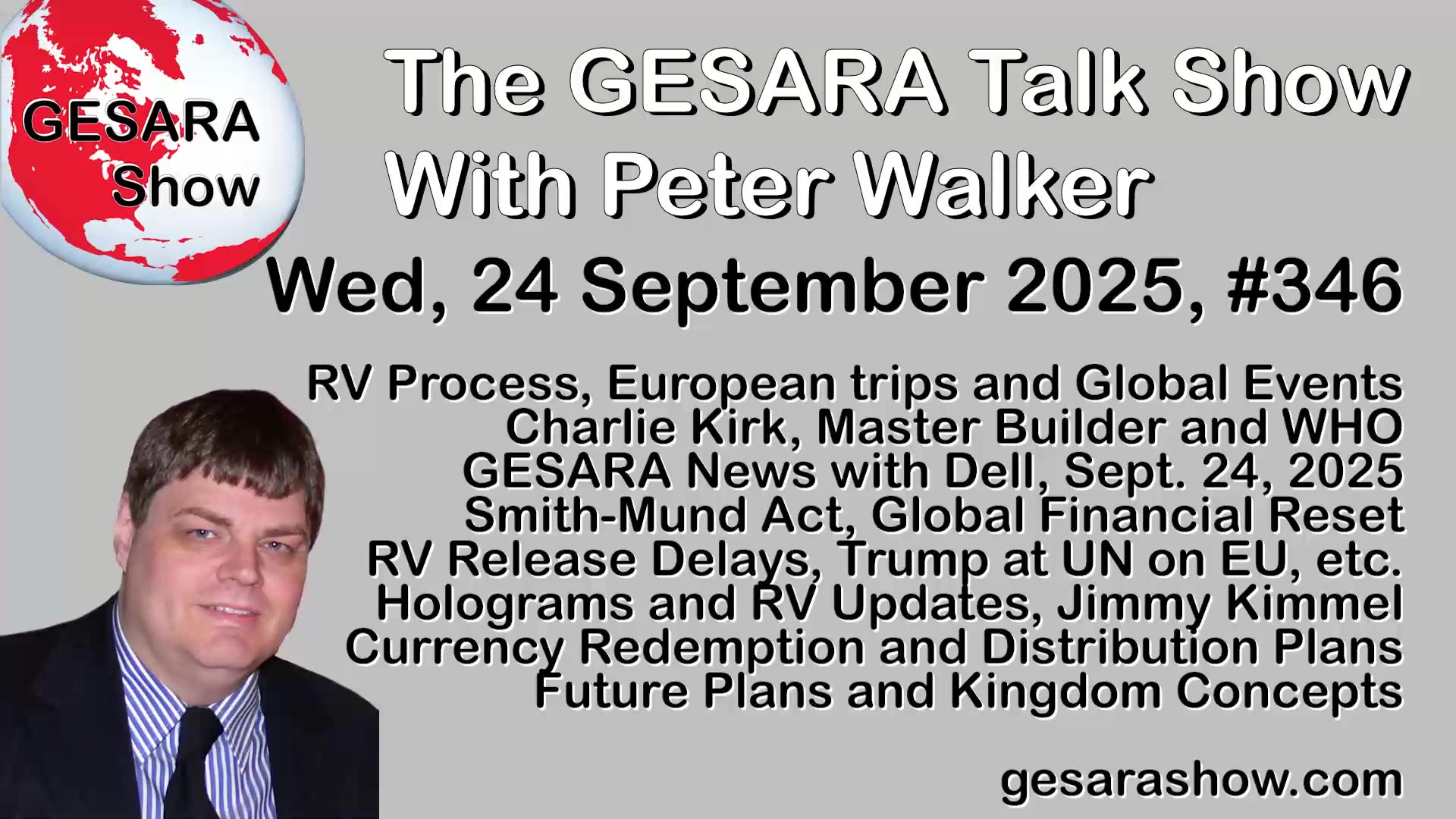 2025-09-24 GESARA Talk Show 346 - Wednesday