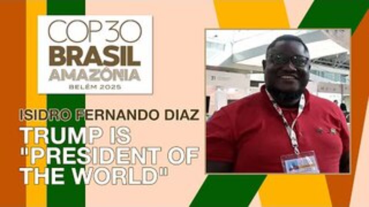Activist Says Trump is President of the World and Must Get Behind UN Climate Goals
