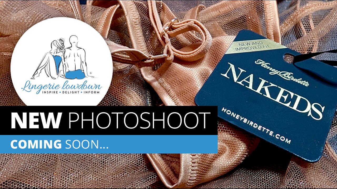 Our second Lingerie Lowdown photoshoot of 2026 is almost here...