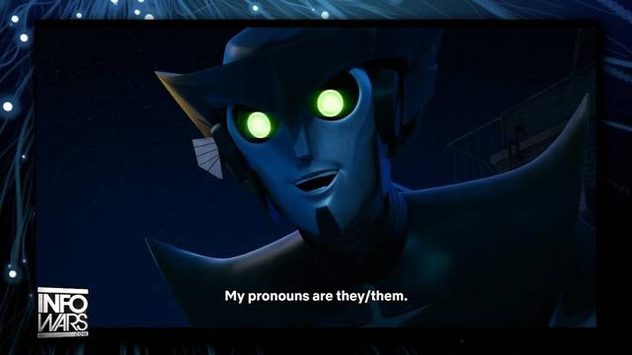 Children Being Groomed For The Trans Death Cult Through Netflixs New Demonic Transformers Cartoon!