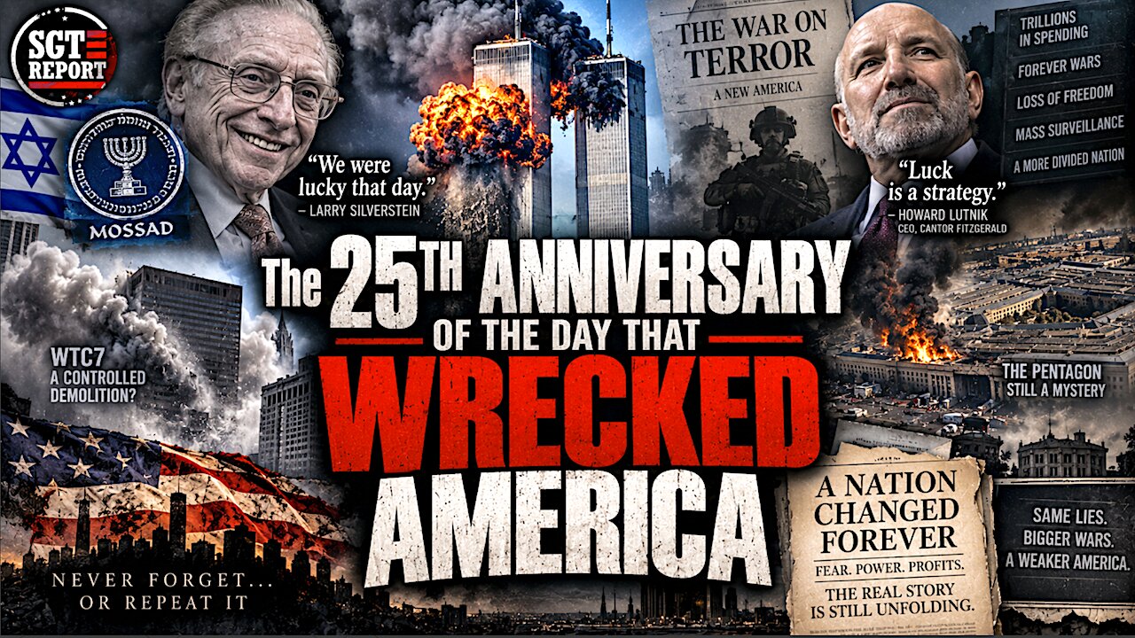 THE 25TH ANNIVERSARY OF THE DAY THAT WRECKED AMERICA -- Richard Gage thumbnail